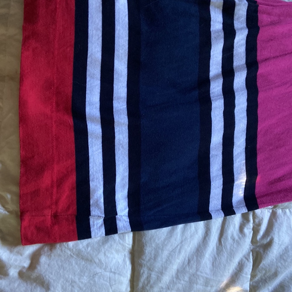 French Connection Multi Colored BodyCon Dress. - Picture 2 of 3
